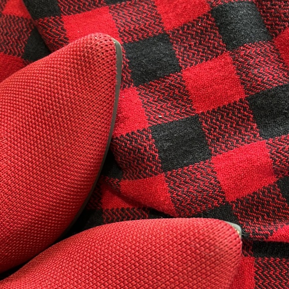 Rothy’s Red pointed toe flats - Picture 3 of 3